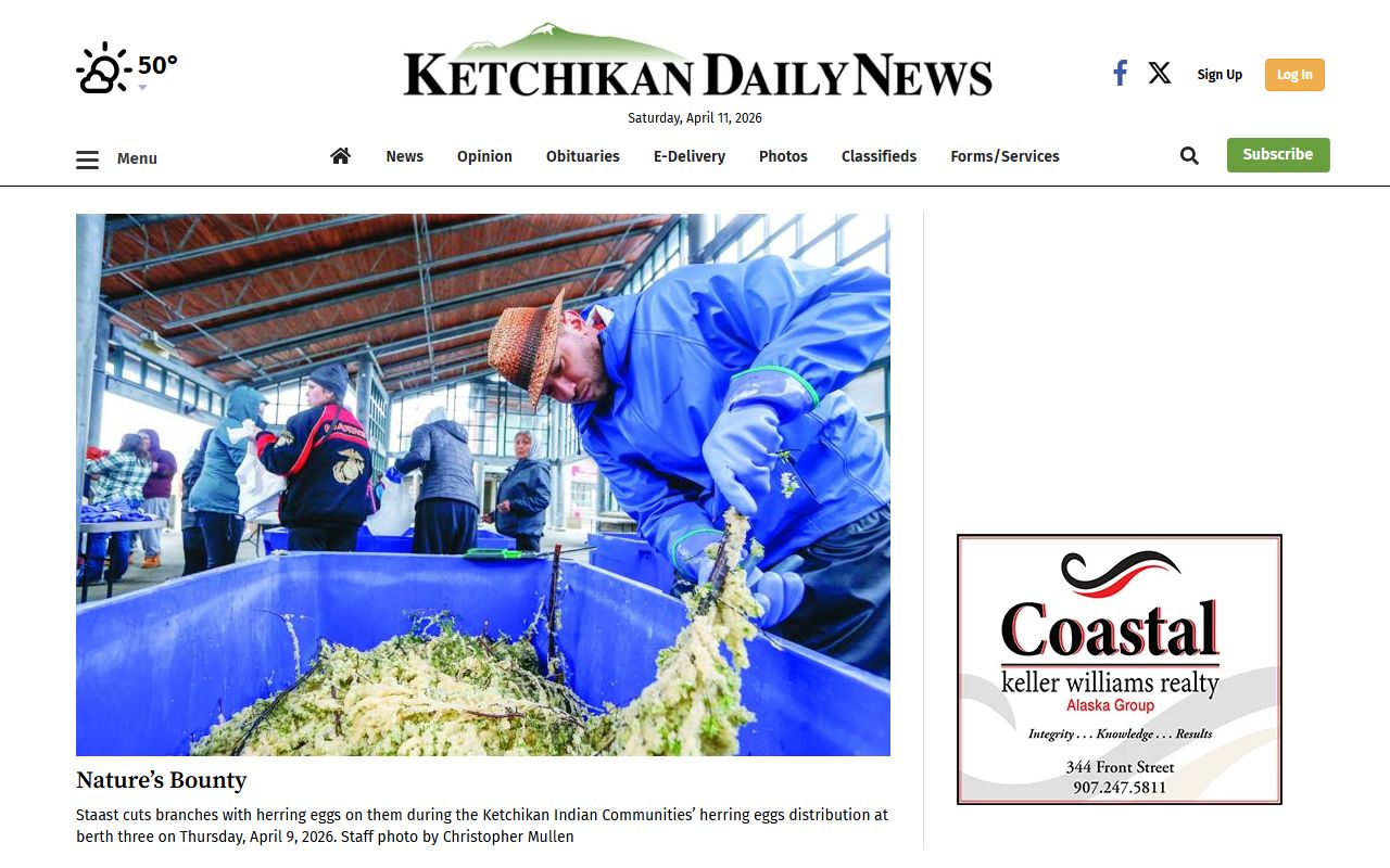 Ketchikan Daily News obituary archives