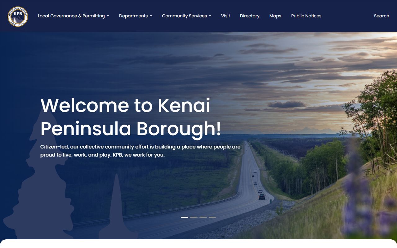Kenai Peninsula Borough official website