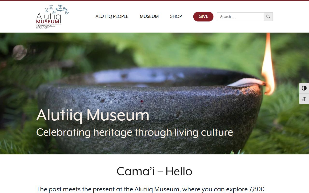 Alutiiq Museum website