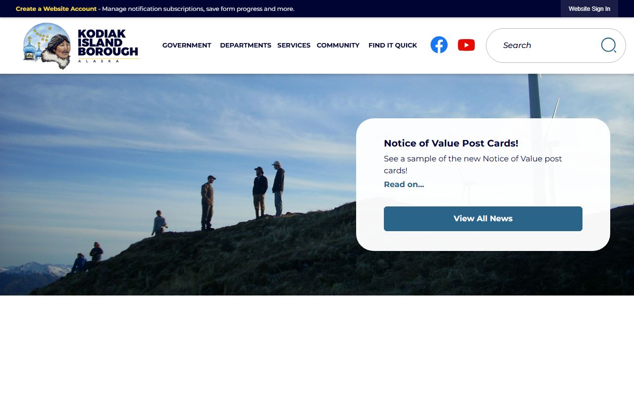 Kodiak Island Borough website