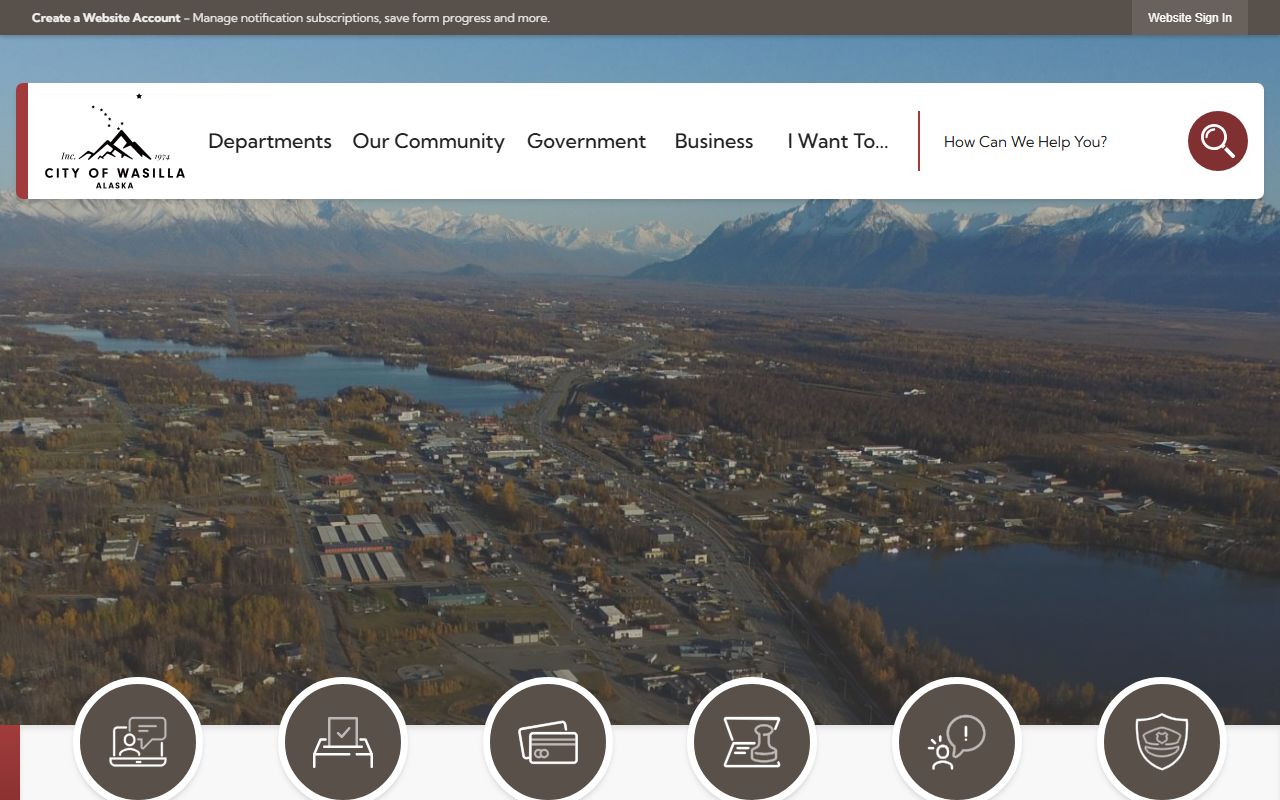 City of Wasilla official website
