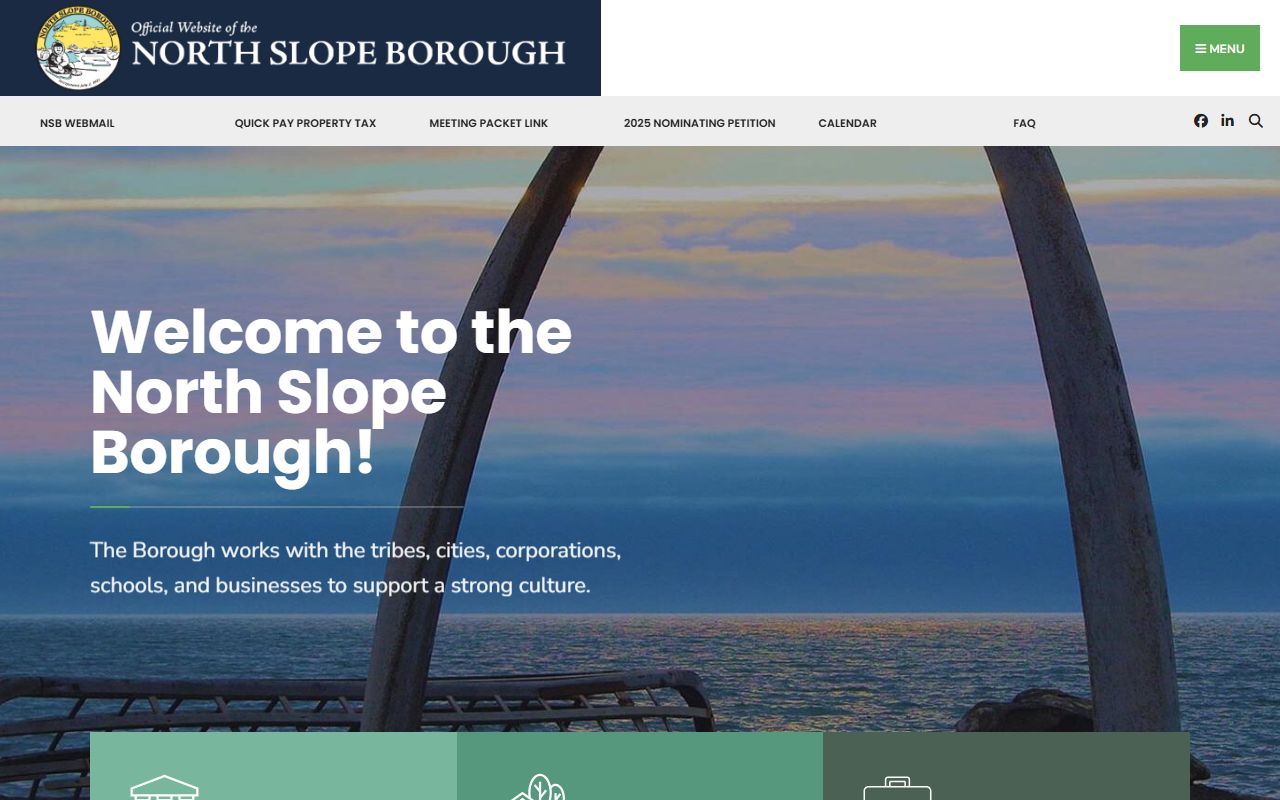 North Slope Borough official government website