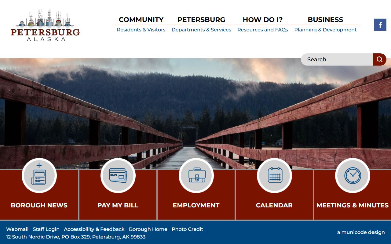 Petersburg Borough official website